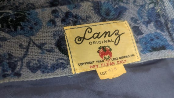 Vintage Womens Mod Dress Blue 1960s Contemporary … - image 3