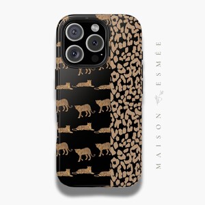Cheetah Leopart Phone Case Animal Print Case iPhone 16 Pro Case