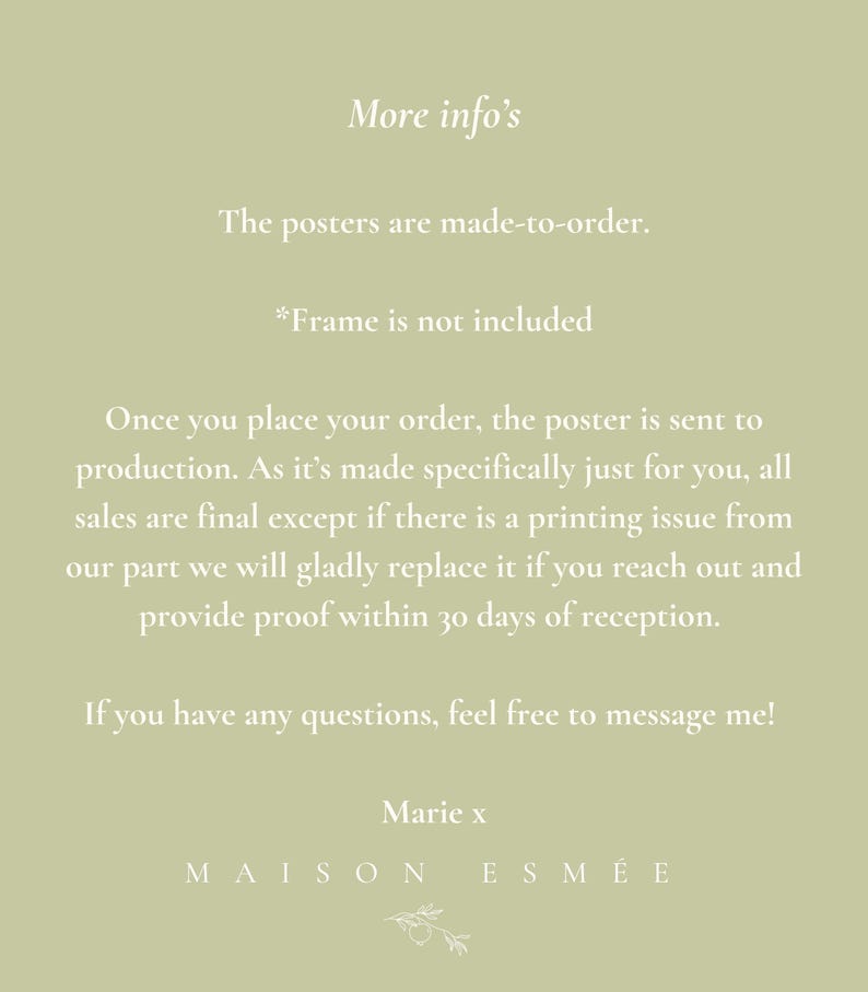 Deer Physical Rolled Poster Deer Cottagecore Pink Turquoise Forest