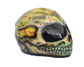 Full face Predator helmet,Custom helmet,Handmade helmet,Airbrushed helmet,Painted helmet,Motorcycle helmet,Casque helmet