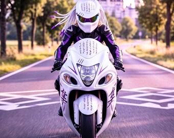 Handmade Predator Motorcycle Helmet, Custom Airbrushed Fiberglass, DOT/ECE Certified