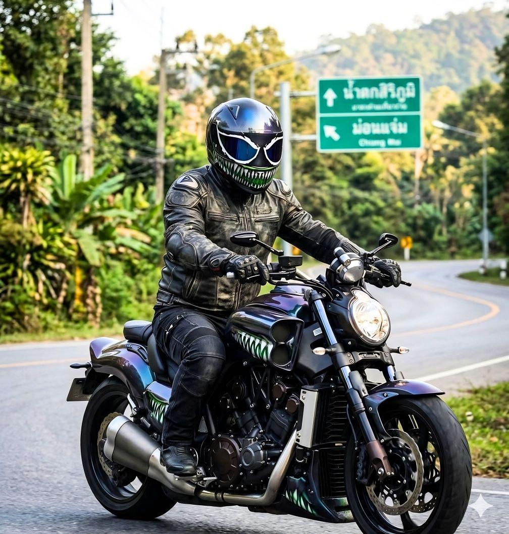 custom airbrushed full face motorcycle helmets Vibrant Airy Graffiti DOT Helmet GOLDEN ROAR~ "Precision meets passion