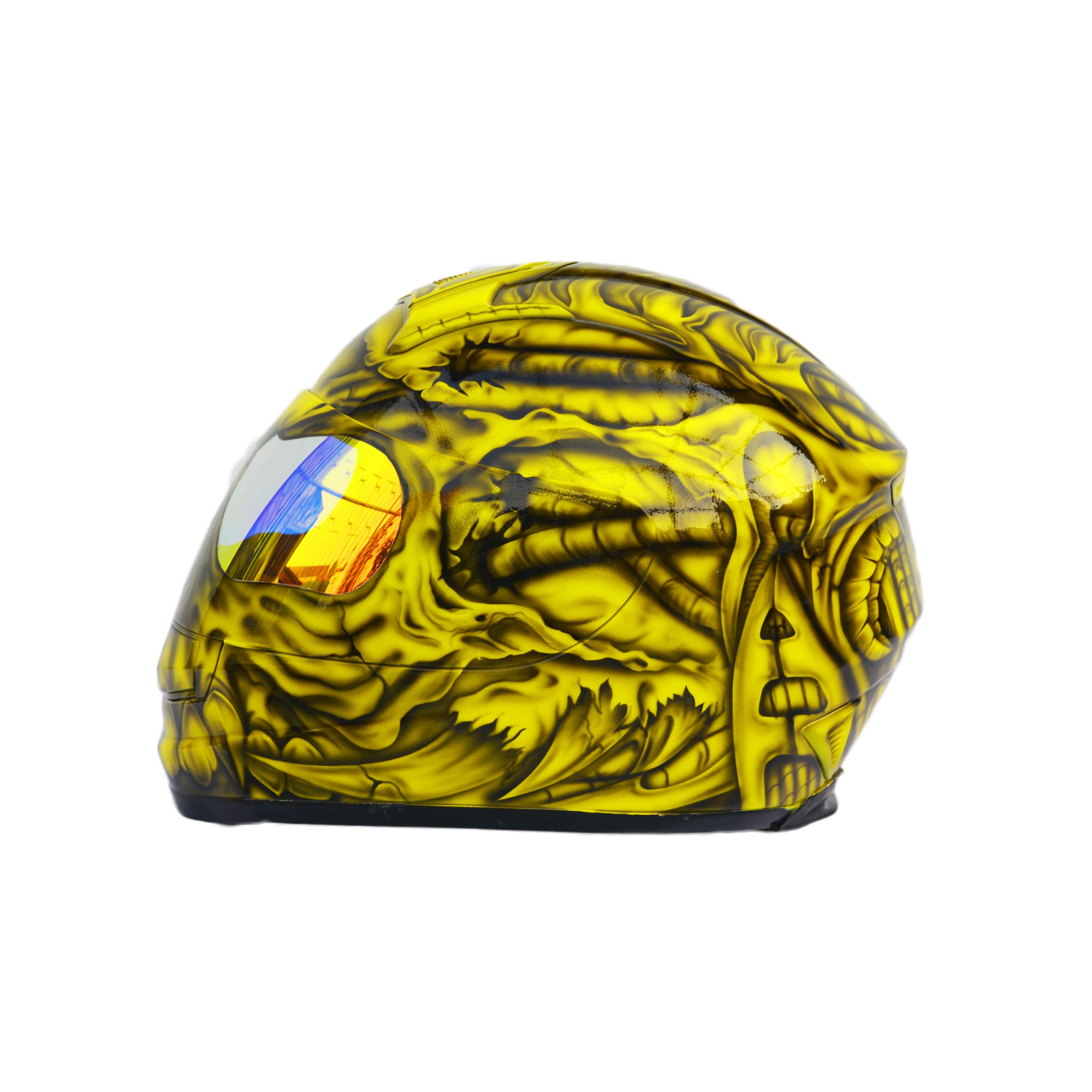 Fullface Custom Motorcycle Helmet motorcycle Skull Helmet Etsy