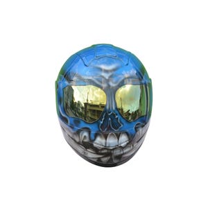 Full-face custom motorcycle helmet ,Motorcycle skull helmet ,Custom motorcycle helmet ,Handmade motorcycle helmet ,Skull helmet