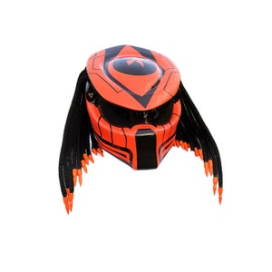 Full-face predator motorcycle  helmet ,Custom predator motorcycle helmet ,Handmade predator motorcycle helmet, Custom motorcycle helmet