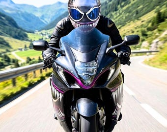 Ninja 400 2018-2023用 Venom グラフィックキット バイク用デカール