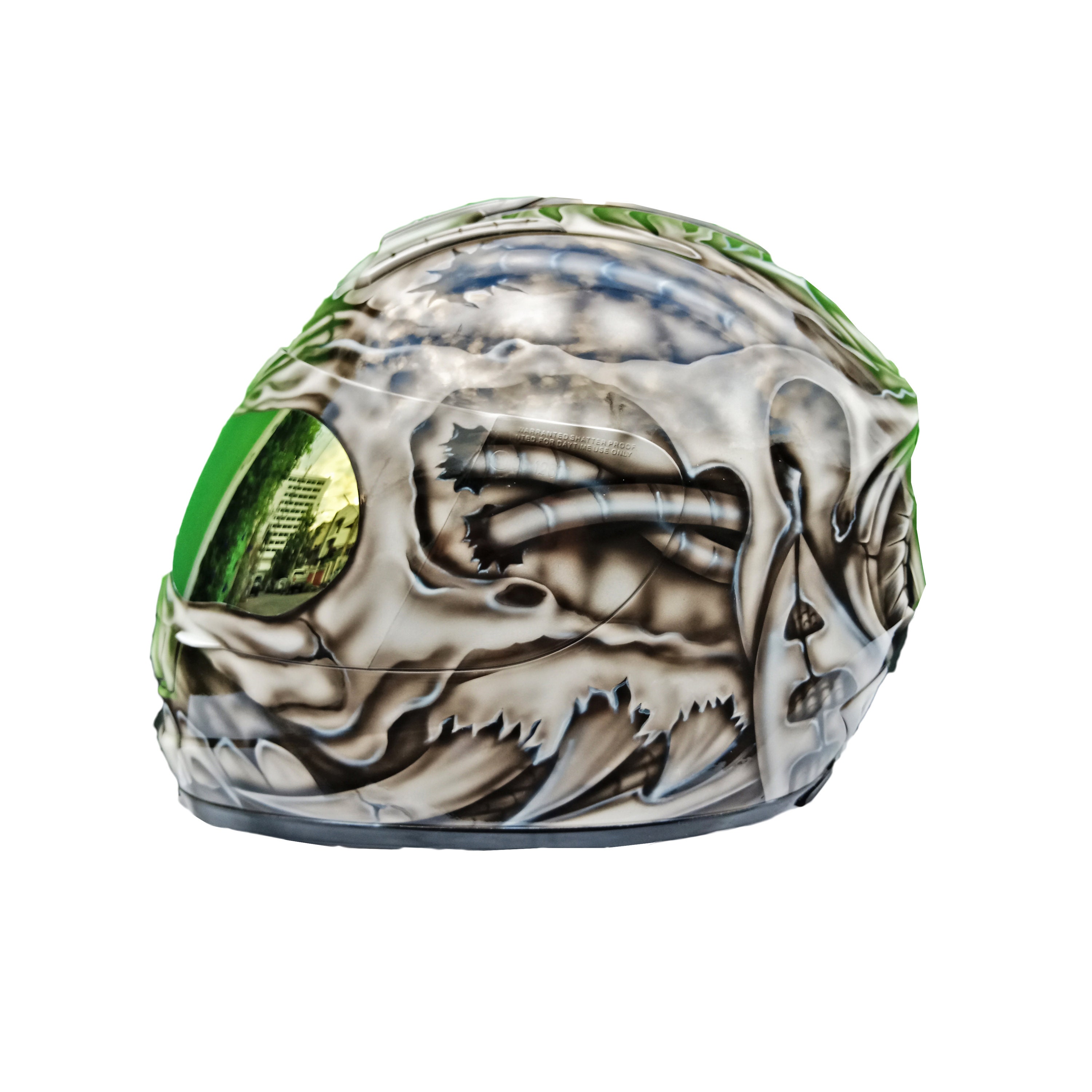 Fullface Custom Motorcycle Helmet motorcycle Skull Helmet Etsy