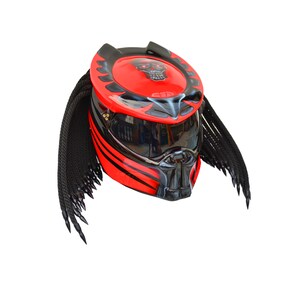 Full-face predator motorcycle  helmet ,Custom predator motorcycle helmet ,Handmade predator motorcycle helmet, Custom motorcycle helmet