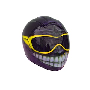 Full-face custom motorcycle helmet ,Motorcycle skull helmet ,Custom motorcycle helmet ,Handmade motorcycle helmet ,Skull helmet