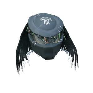 Full-face predator motorcycle  helmet ,Custom predator motorcycle helmet ,Handmade predator motorcycle helmet, Custom motorcycle helmet