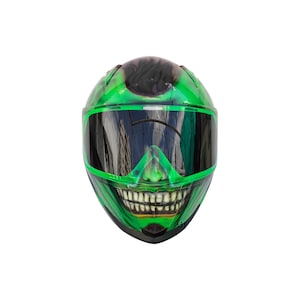 Full-face custom motorcycle helmet ,Motorcycle skull helmet ,Custom motorcycle helmet ,Handmade motorcycle helmet ,Skull helmet