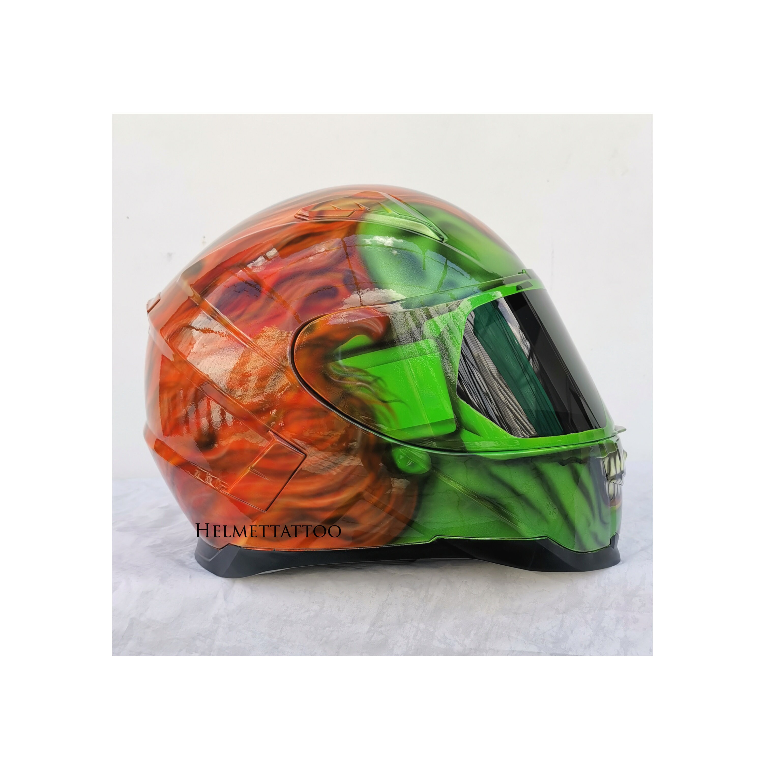 Fullface Custom Joker Motorcycle Helmet motorcycle Joker Etsy