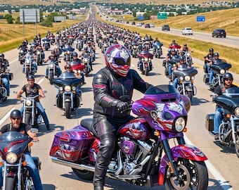 Handmade Airbrushed Clown Full-Face Motorcycle Helmet, DOT/ECE Certified