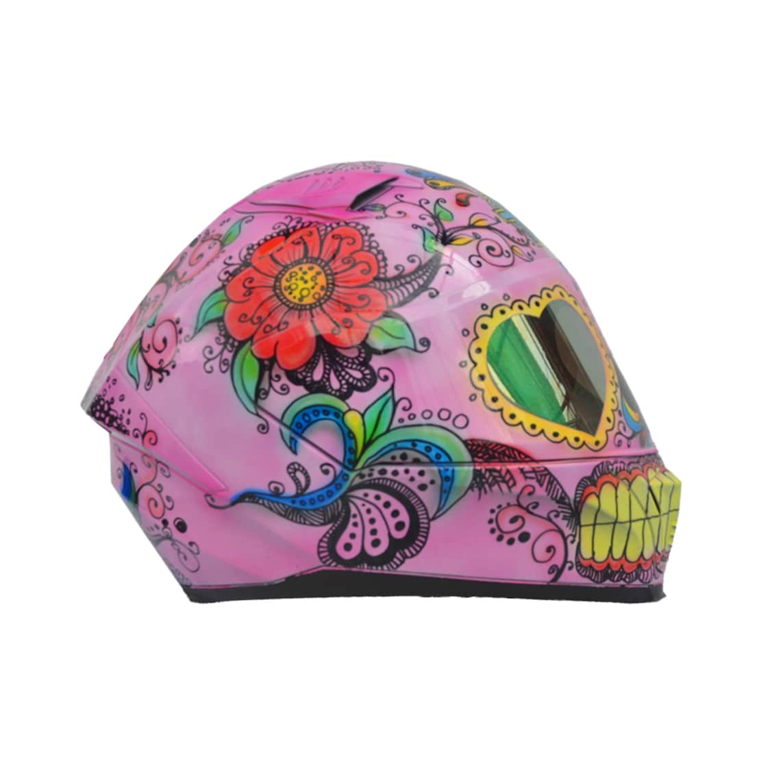 Full-face Sugar Skull Helmet Women's Skull Helmet Sugar | Etsy
