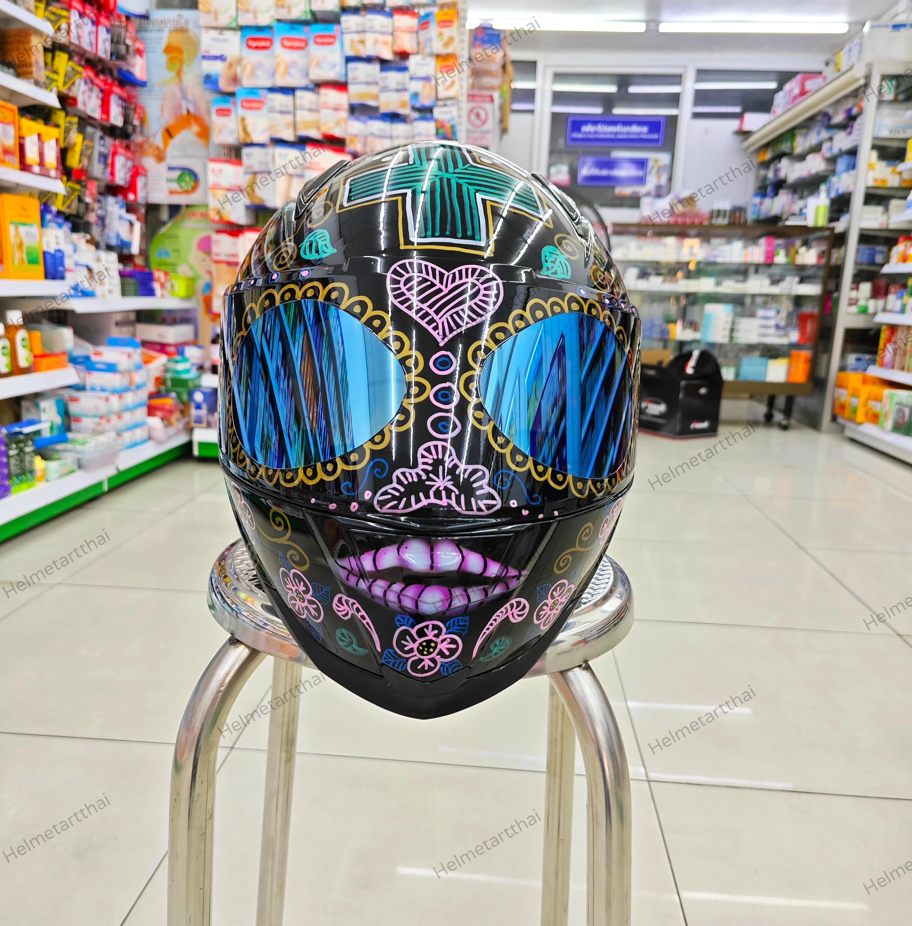 Womens Motorcycle Helmet Etsy Australia