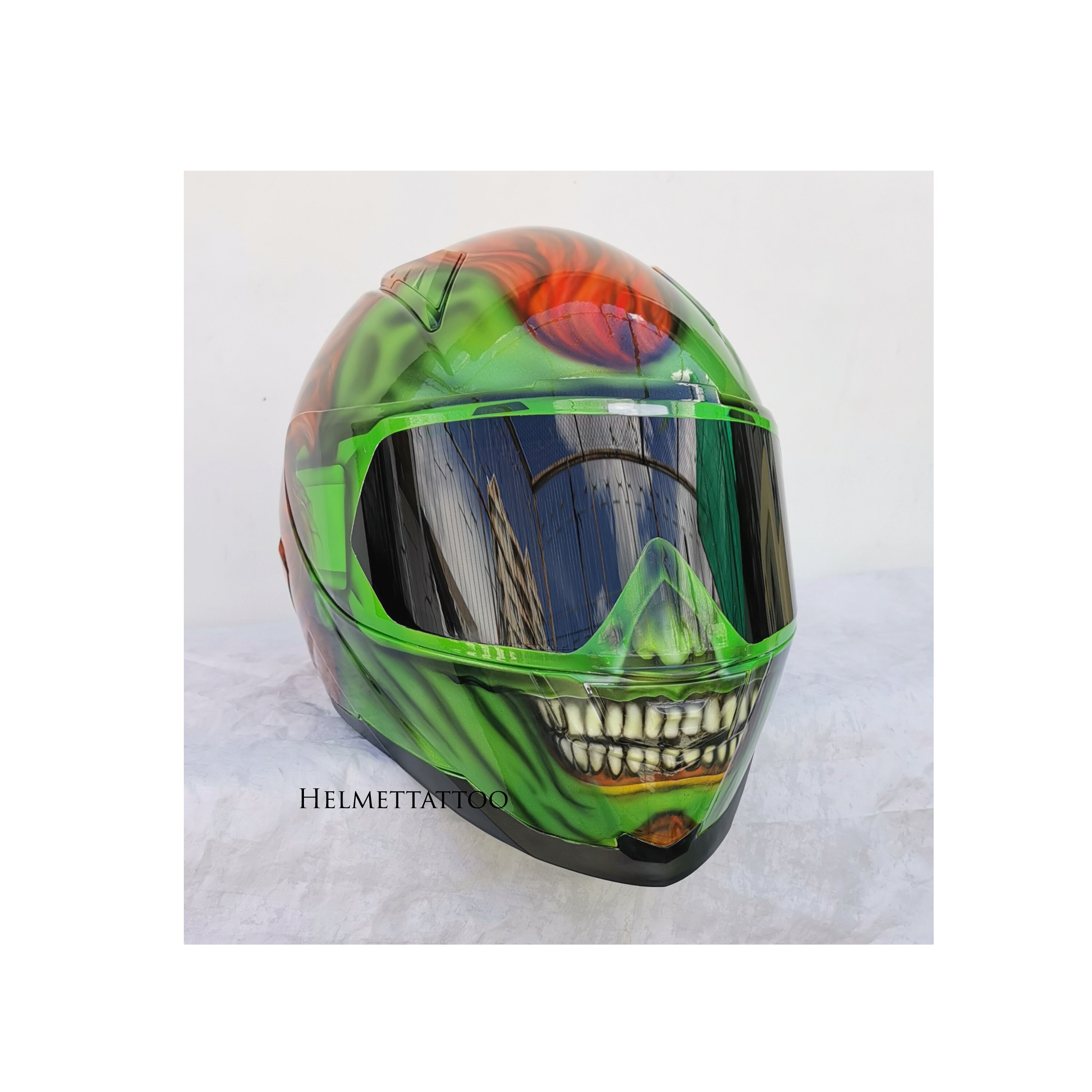 Fullface Custom Joker Motorcycle Helmet motorcycle Joker Etsy