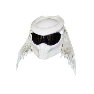 Full-face predator motorcycle  helmet ,Custom predator motorcycle helmet ,Handmade predator motorcycle helmet, Custom motorcycle helmet