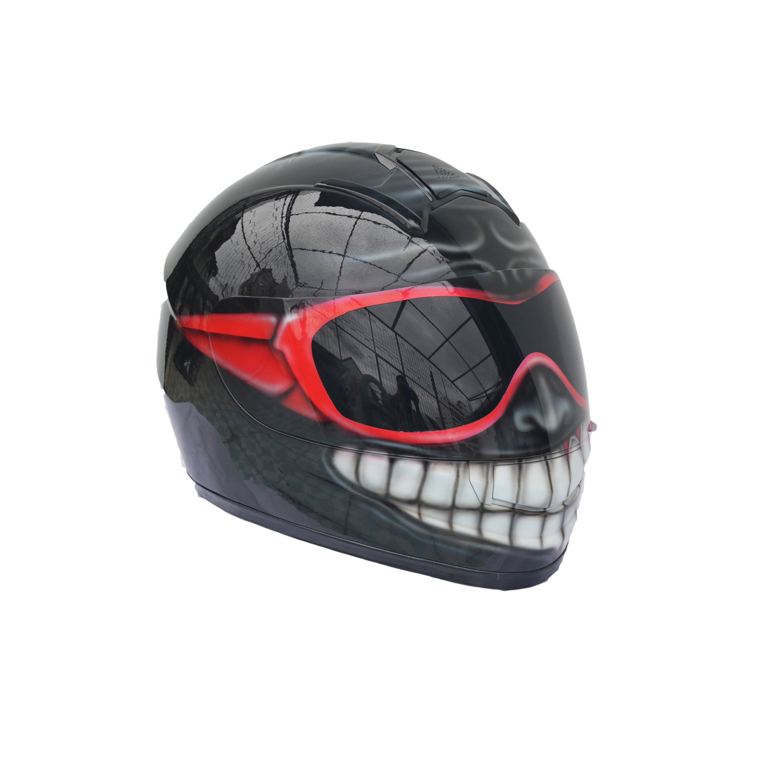 Full-face Custom Motorcycle Helmet motorcycle Skull Helmet 