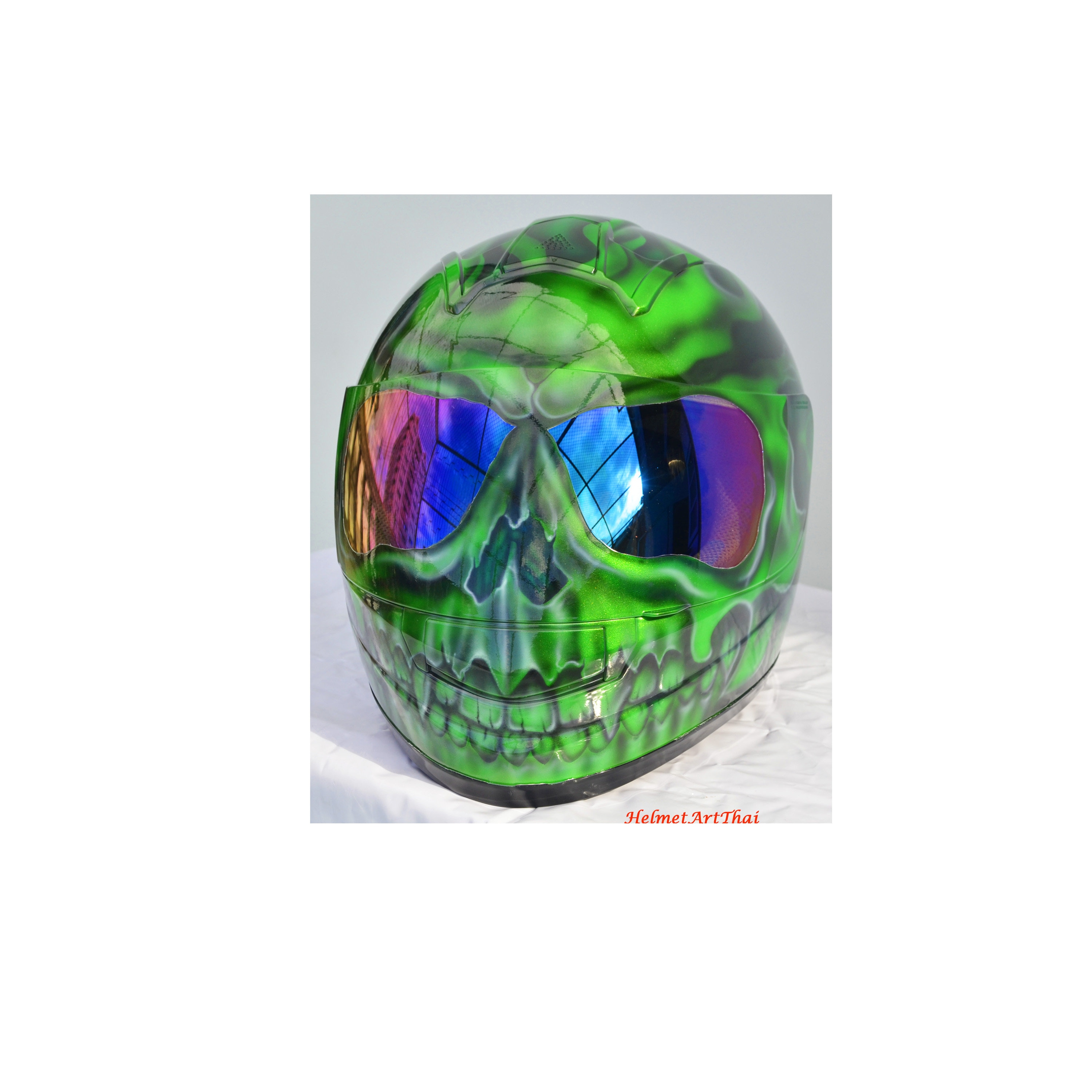 Fullface Custom Motorcycle Helmet motorcycle Skull Helmet Etsy