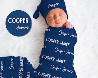 Manta envolvente personalizada, paquete opcional, accesorios fotográficos para recién nacidos que regresan a casa, letrero para anunciar el nombre del bebé, regalo para baby shower