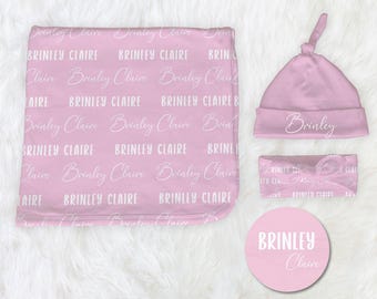 Manta envolvente personalizada, paquete opcional, accesorios fotográficos para recién nacidos que regresan a casa, letrero de anuncio del nombre del bebé, regalo de baby shower