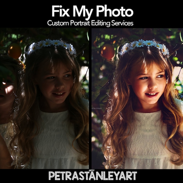 Professional Photo Editing Service, Photo Repair, Save Underexposed Image, Photoshop, Portrait Fix, Fix my Photo, Fix Damaged Pictures