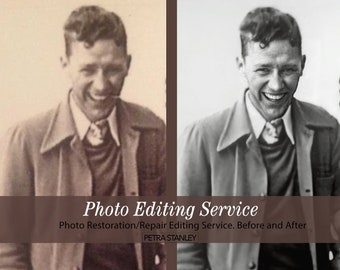 Photo Restoration Services, Repair Damaged Photos, Color old photo, Old photo fix, Photo Editing Services, Retouching antique photos