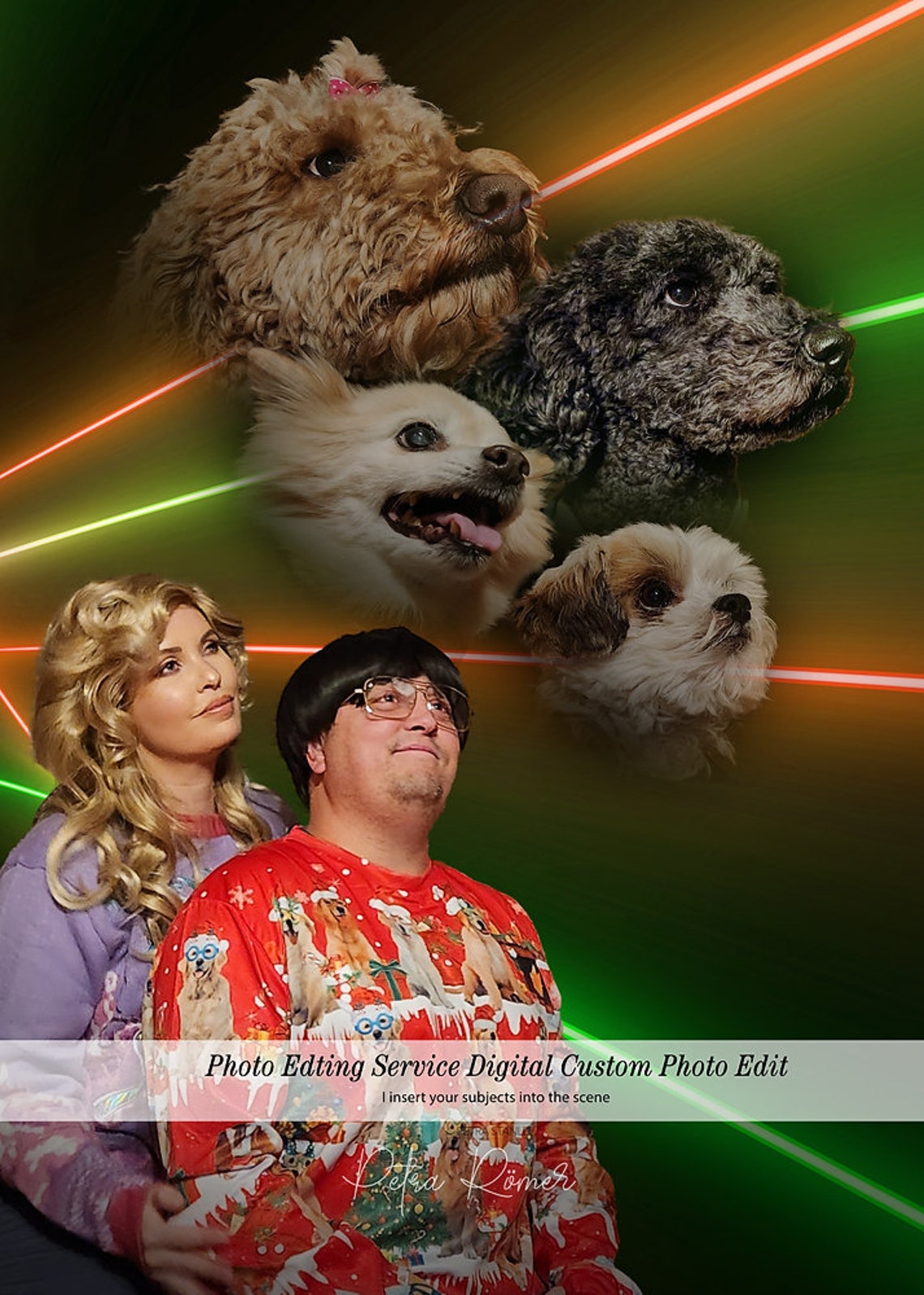 Digital Delivery, Fun/awkward 80s/90s Awkward Laser Family Portrait ...