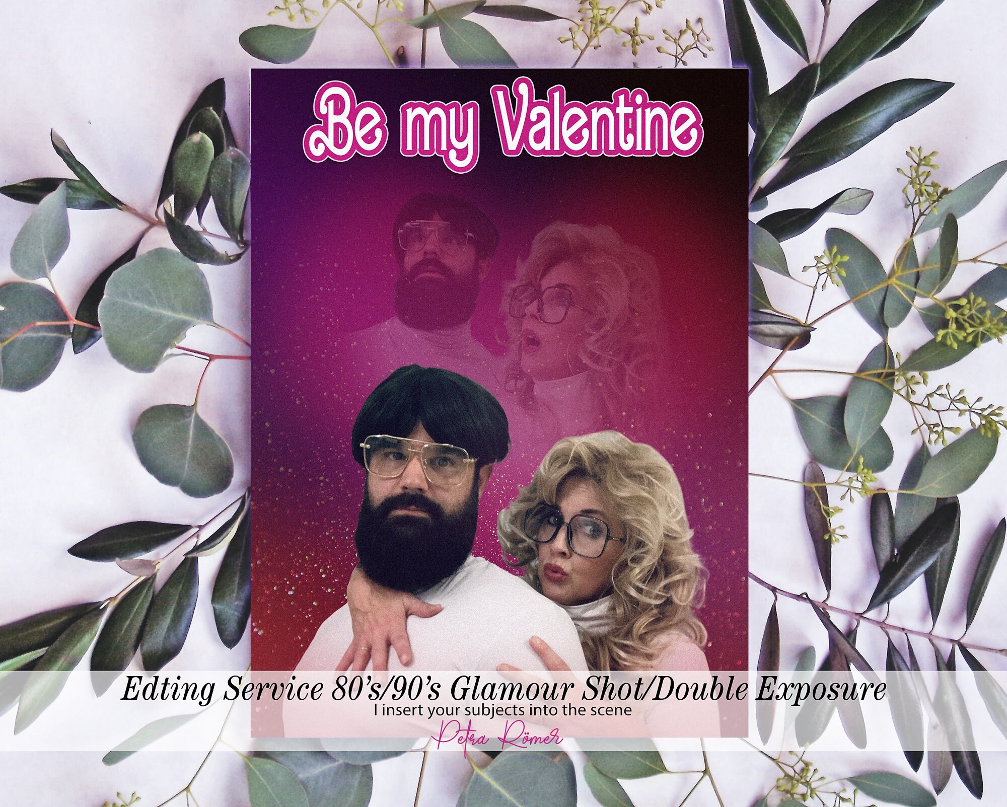 Digital Delivery, 4 Subjects Funny Valentines 80s Glamour Shots