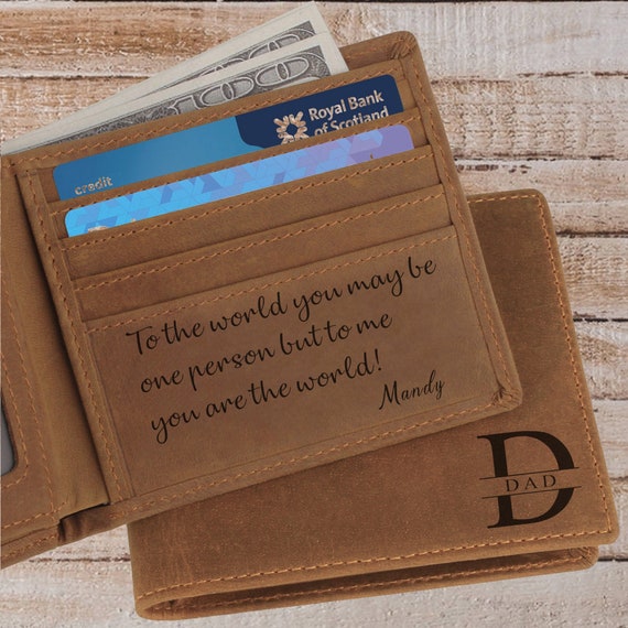 leather wallet for dad