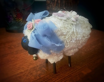 Handmade Lamb shelf sitter