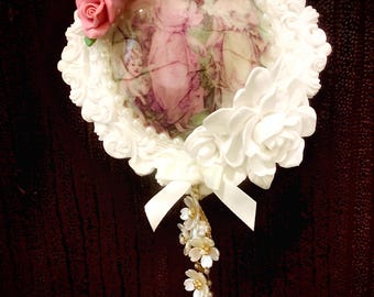 Victorian Angels Ornament. Heirloom Ornament.