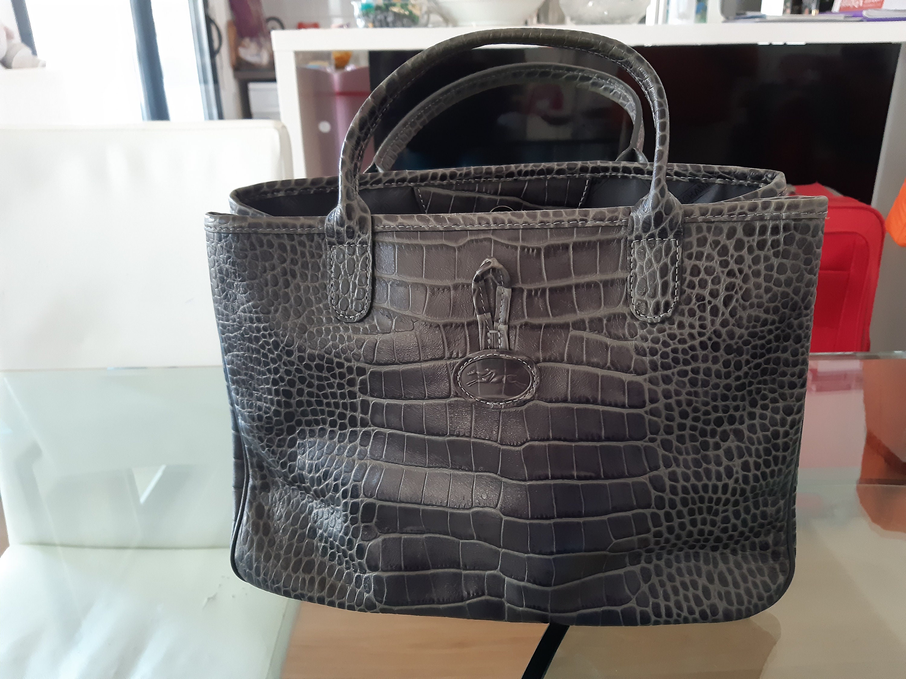Longchamp Vintage Roseau Shoulder Bag - Black Shoulder Bags, Handbags -  WL866839
