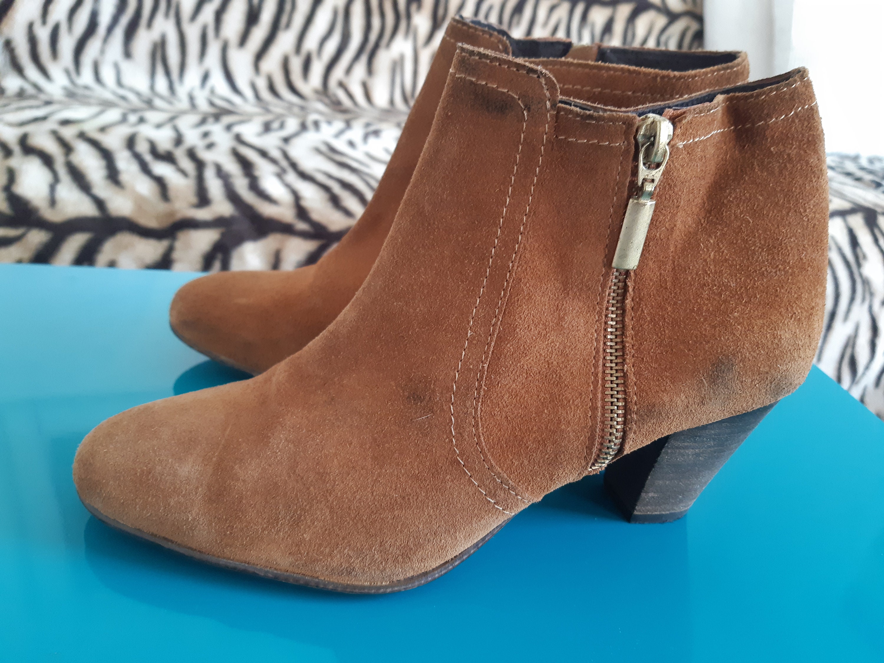 Galeries Lafayette Suede Boots