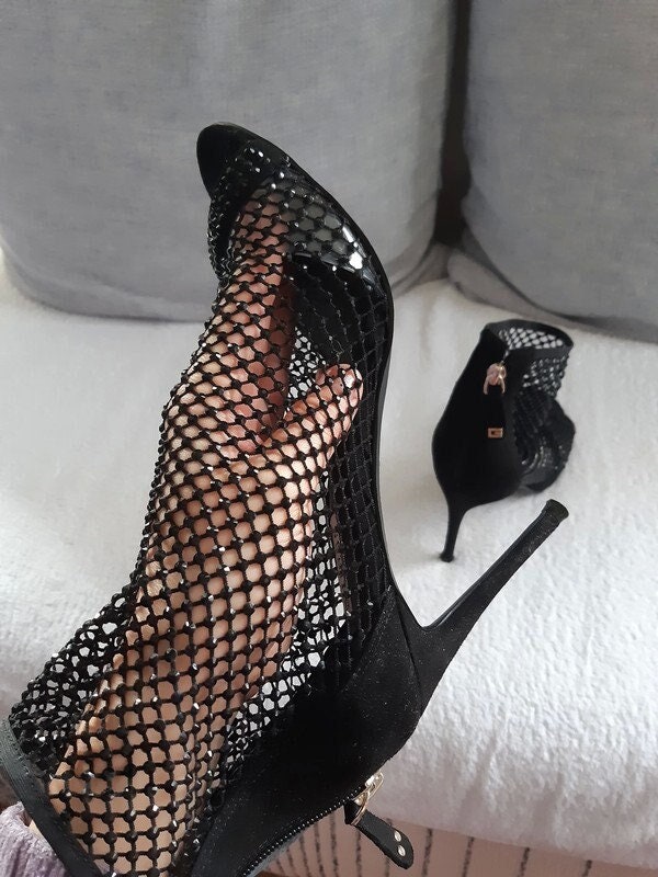 Fishnet Sandals