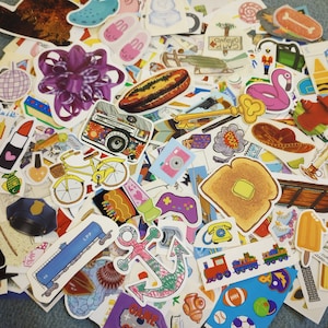 Konvolut verschiedene Objekt Sticker 315 Stück!