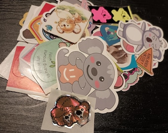 Lot de 50 stickers Kooky Koalas !
