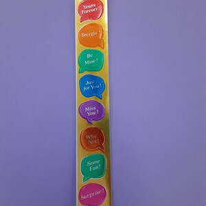 Striscia adesiva vintage anni '80 CARDesign Toots con piccole voci