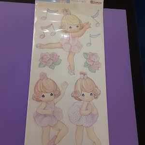 Sandylion Precious Moments Ballerina over-sized sticker package