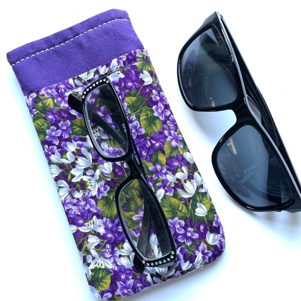 Double Eyeglass Case Etsy