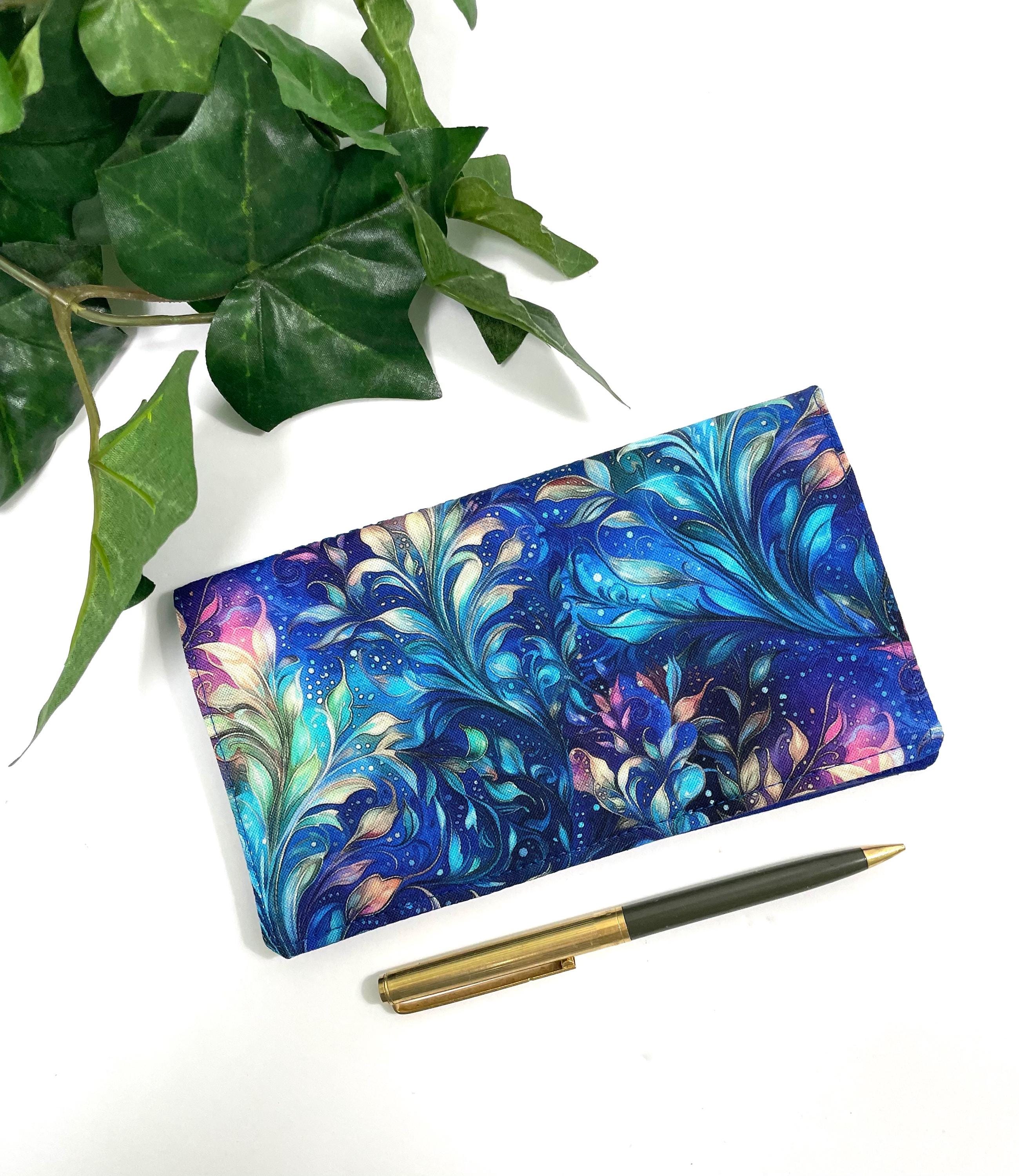 Checkbook Cover for Top Side Tear Checks: Protective Wallet Accessory