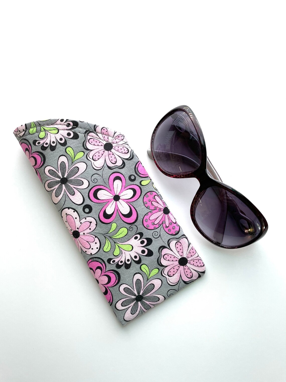Small Eyeglass Case Sunglasses Holder Eyeglass Case Soft Etsy