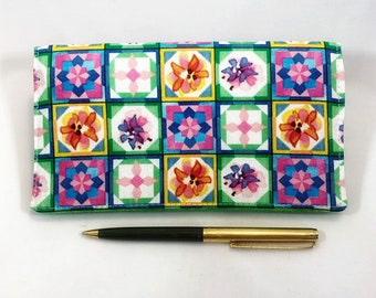 Check Book Covers, Fabric Checkbook Cover