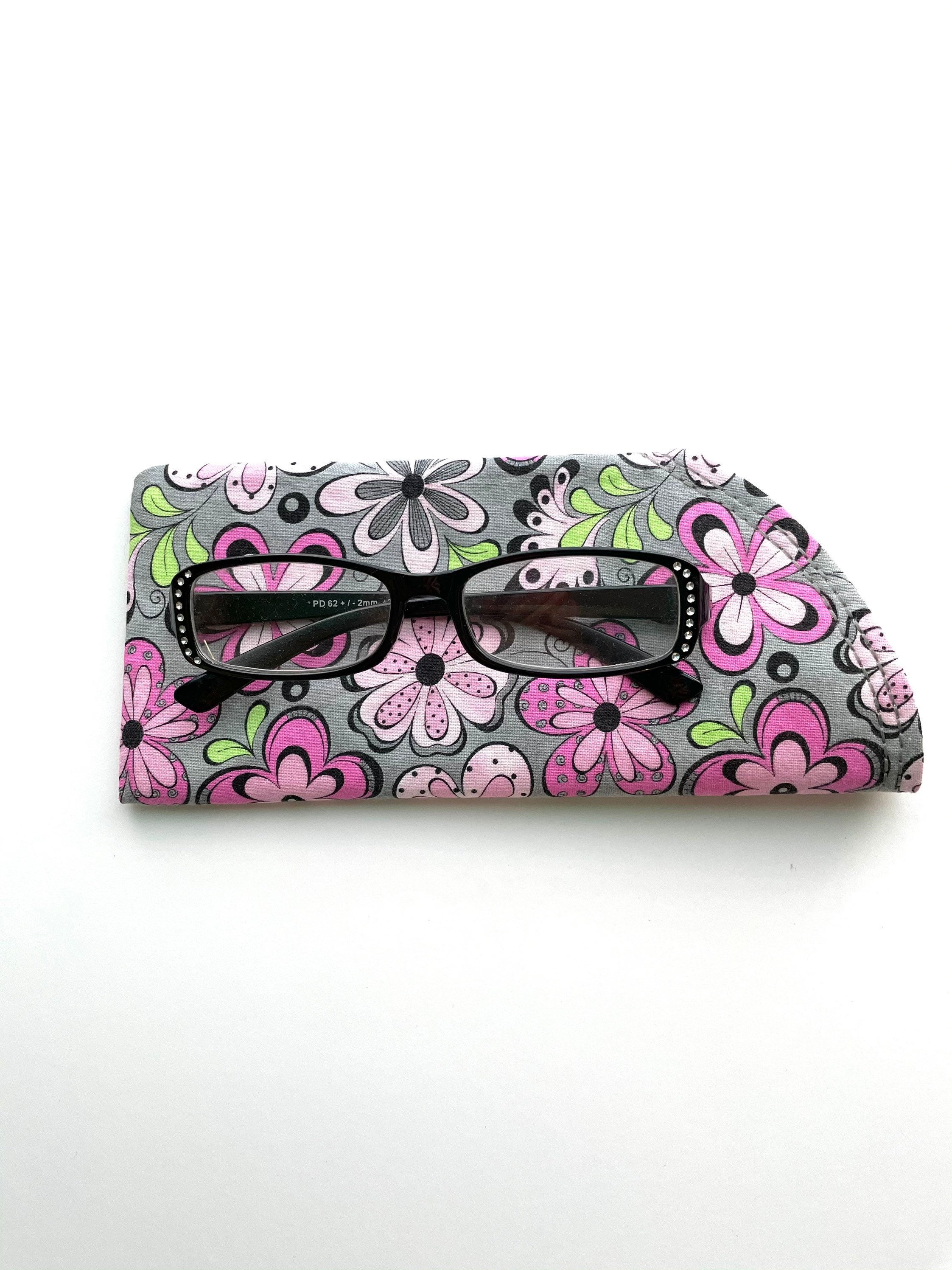 Small Eyeglass Case Sunglasses Holder Eyeglass Case Soft Etsy