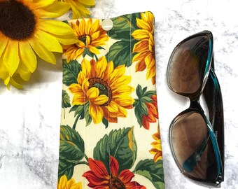 Quilted  Glasses Case, Soft glasses Pouch, Lightweight, Durable and Protective