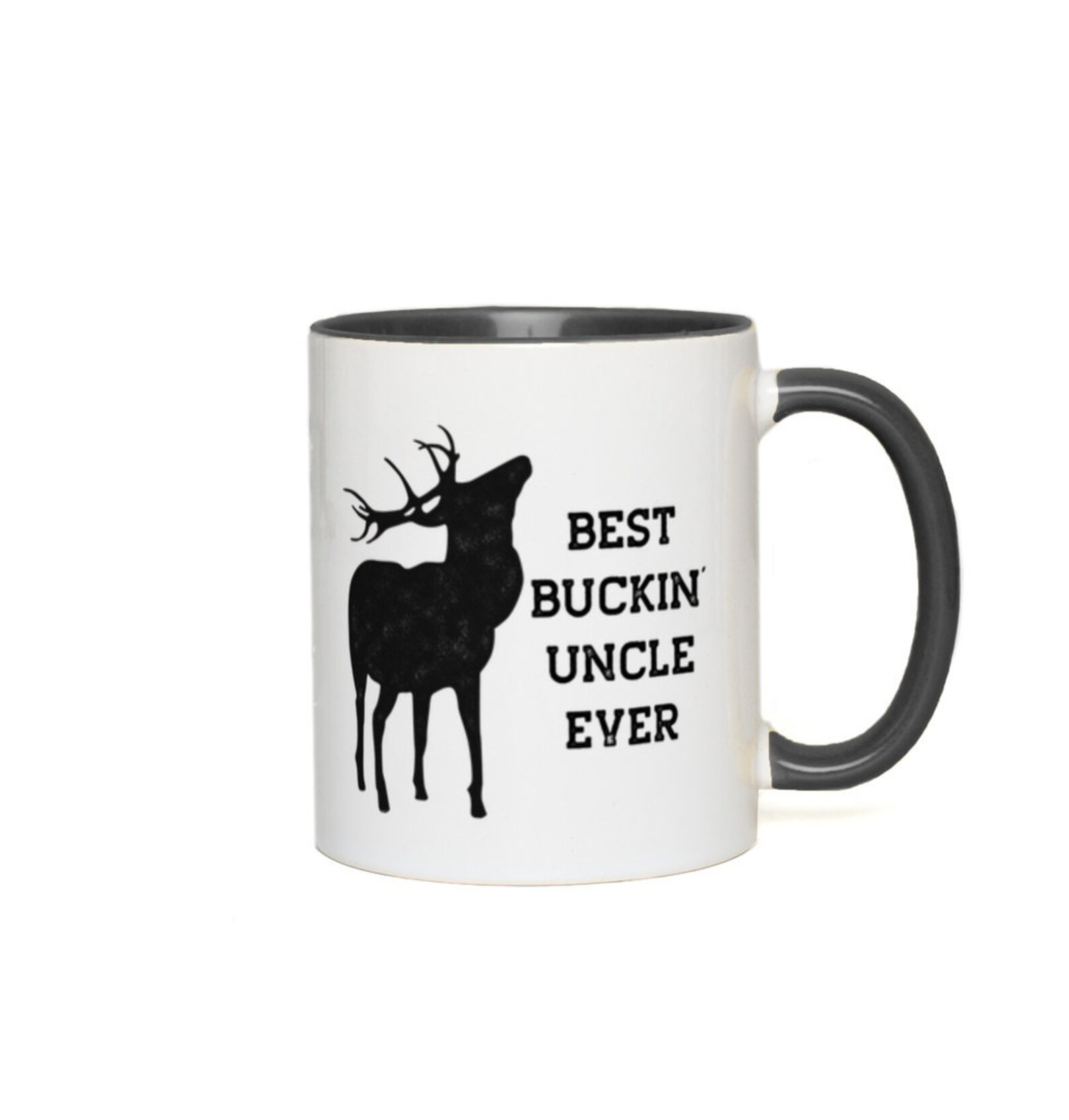 Best Buckin Uncle Ever Awesome Mug Cup Coffee Tea Deer