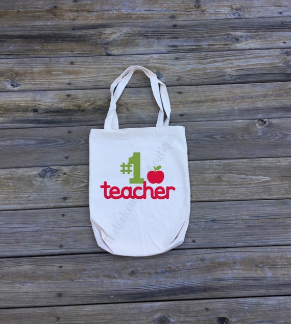 cute teacher tote bags