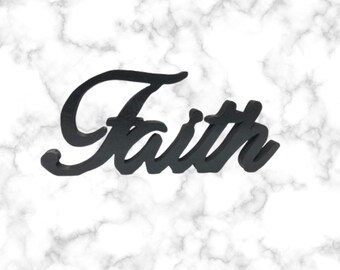 faith word art