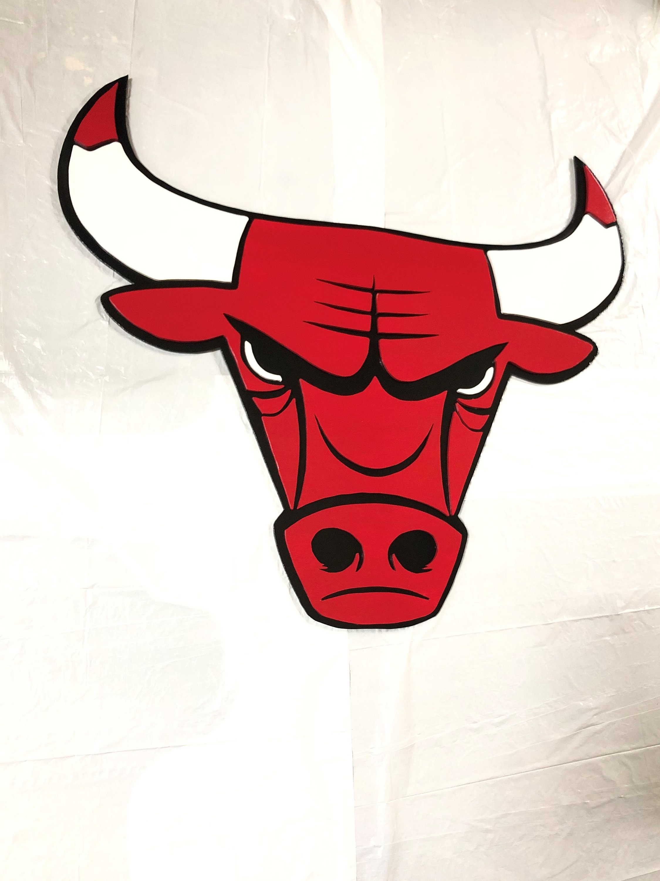 Chicago Bulls Sign Chicago Bulls Wall Decor Bulls Etsy