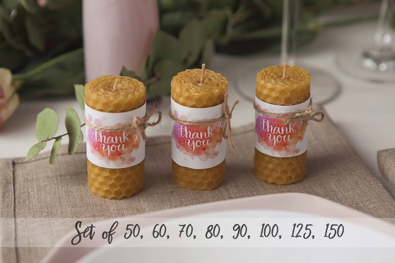 Cheap Wedding Favor Bulk mini candles Set of 50 100 125 Etsy